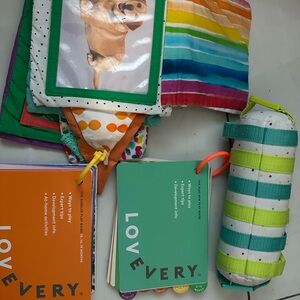 Lovevery play guide Buckle Barrel Colorful Kids Soft Book